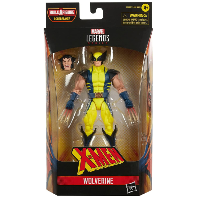 ハズブロ エックスメン マーベルレジェンド 6インチ アクションフィギュア ボーンブレイカーシリーズ ウルヴァリン 【パッケージダメージあり】