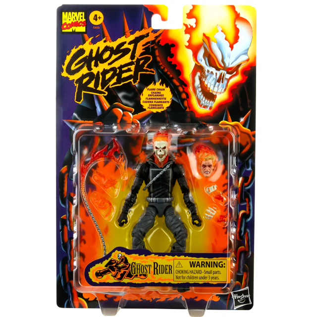 ハズブロ ゴースト・ライダー マーベルレジェンド レトロパッケージ 6インチ アクションフィギュア ゴーストライダー