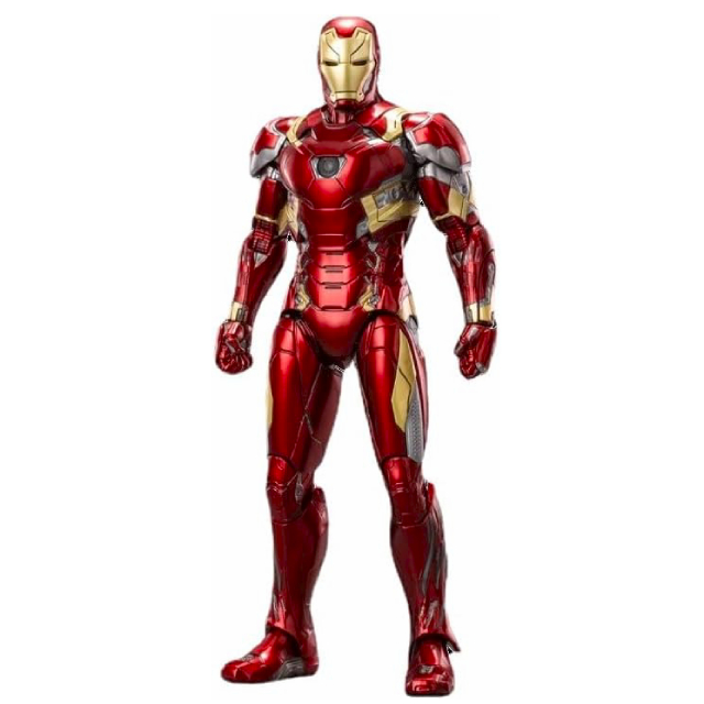 ZD TOYS 中動玩具 1/10スケール 7インチ アクションフィギュア 『キャプテン・アメリカ / シビルウォー』 アイアンマン マーク46
