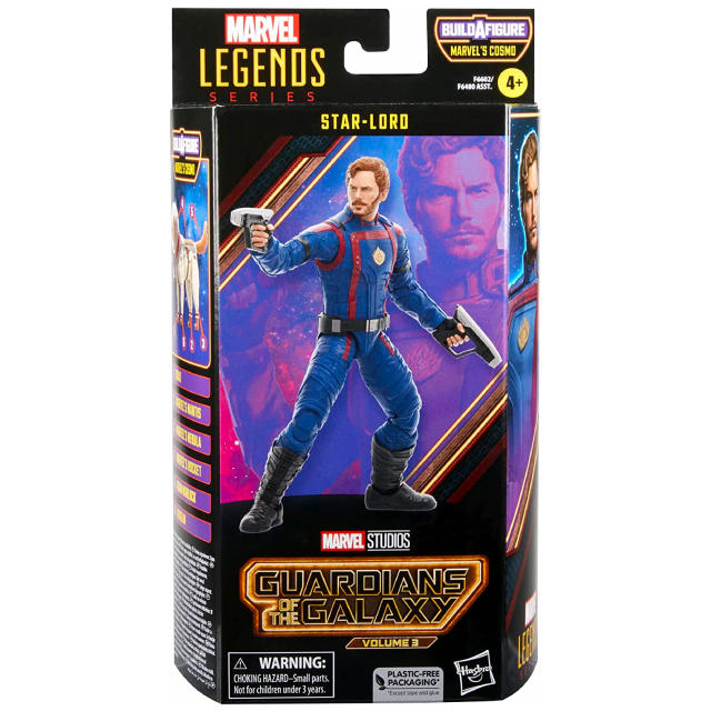 ハズブロ ガーディアンズ・オブ・ギャラクシー：VOLUME 3 マーベルレジェンド 6インチ アクションフィギュア コスモシリーズ スターロード