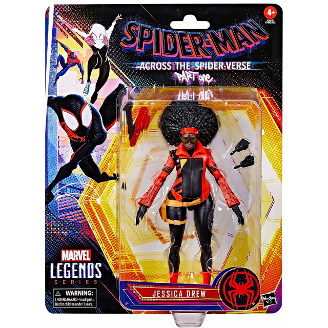 ハズブロ スパイダーマン：アクロス・ザ・スパイダーバース マーベルレジェンド 6インチ アクションフィギュア ジェシカ・ドリュー スパイダーウーマン