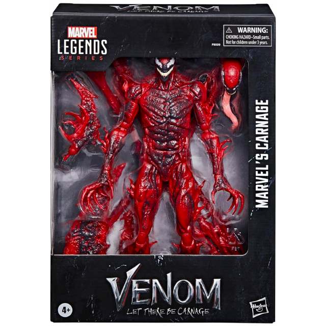 ハズブロ VENOM ヴェノム / レット・ゼア・ビー・カーネイジ マーベルレジェンド 6インチ アクションフィギュア デラックスパック カーネイジ