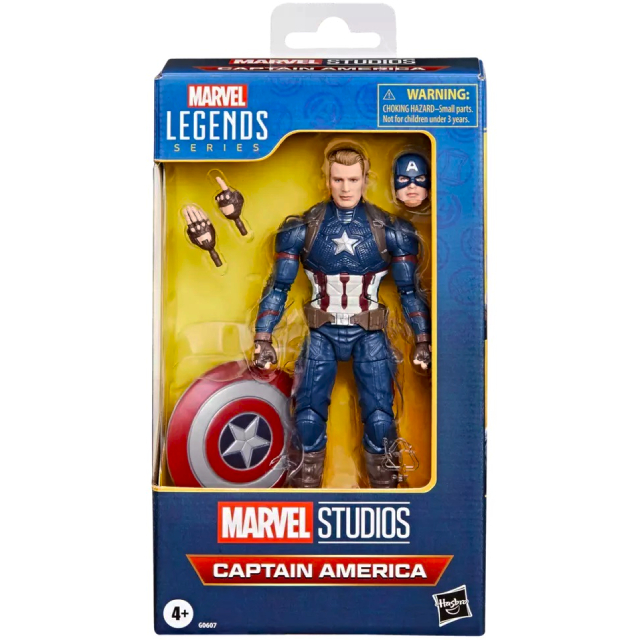 ハズブロ マーベルスタジオ インフィニティ・サーガ マーベルレジェンド 6インチ アクションフィギュア 『アベンジャーズ / エンドゲーム』 スティーブ・ロジャース キャプテン・アメリカ