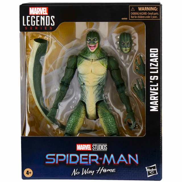 ハズブロ スパイダーマン / ノー・ウェイ・ホーム マーベルレジェンド 6インチ アクションフィギュア デラックスパック リザード