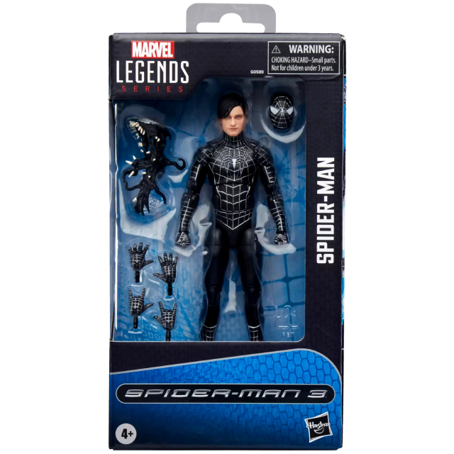 マーベルレジェンド ブラックスパイダーマン スパイダーマン3 ハズブロ マーベル』「マーベル・レジェンド」スパイダーマンシリーズ