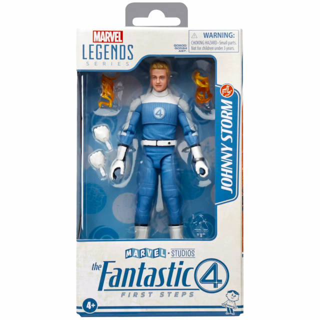 ハズブロ ファンタスティック4：ファースト・ステップ マーベルレジェンド 6インチ アクションフィギュア ジョニー・ストーム