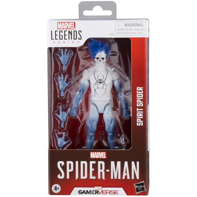 ハズブロ マーベル・ゲーマーバース スパイダーマン2 マーベルレジェンド ウォルマート限定 6インチ アクションフィギュア スピリット・スパイダー