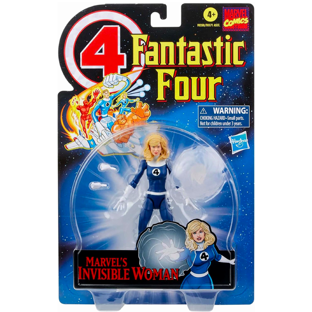 ハズブロ ファンタスティック・フォー マーベルレジェンド レトロパッケージ 6インチ アクションフィギュア インビジブル・ウーマン