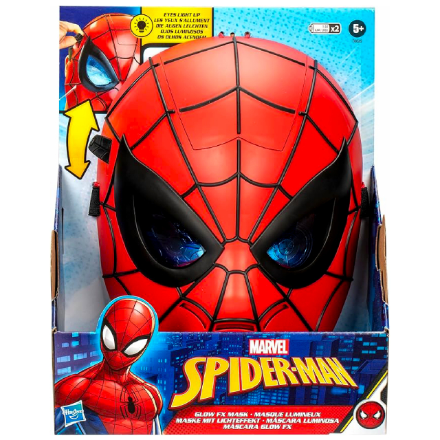 ハズブロ マーベルコミックス スパイダーマン ロールプレイ グロウ FX