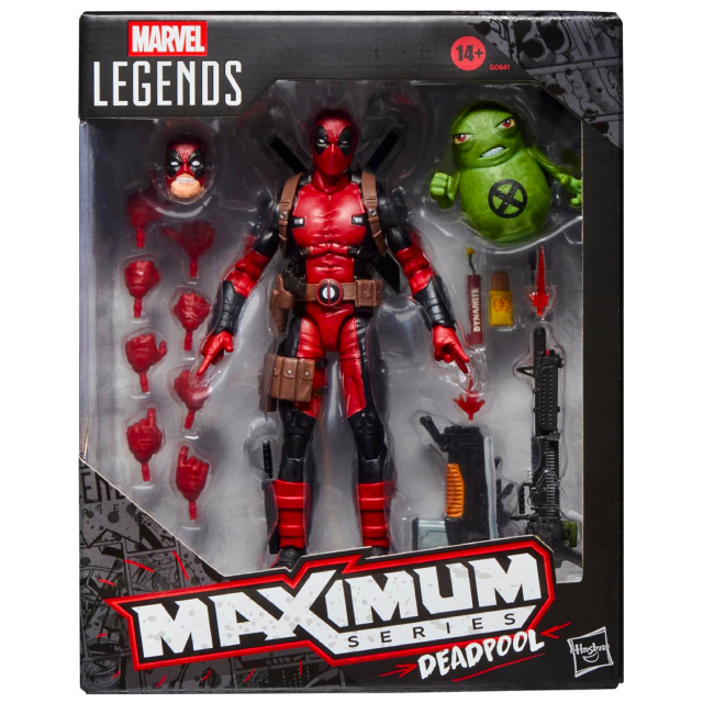 ハズブロ マーベルレジェンド マキシマム・シリーズ 6インチ アクションフィギュア デッドプール