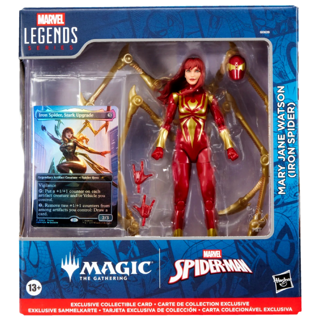 ハズブロ スパイダーマン x マジック：ザ・ギャザリング マーベルレジェンド 6インチ アクションフィギュア メリー・ジェーン・ワトソン (アイアンスパイダー)