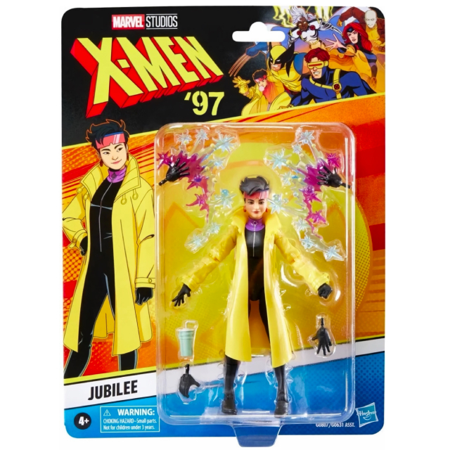 ハズブロ ディズニープラス アニメシリーズ エックスメン '97 マーベルレジェンド レトロパッケージ 6インチ アクションフィギュア ジュビリー