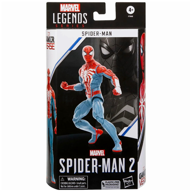 ハズブロ マーベル・ゲーマーバース スパイダーマン2 マーベルレジェンド 6インチ アクションフィギュア ピーター・パーカー スパイダーマン