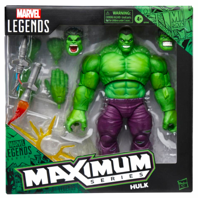 ハズブロ マーベルレジェンド マキシマム・シリーズ 6インチ アクションフィギュア ハルク
