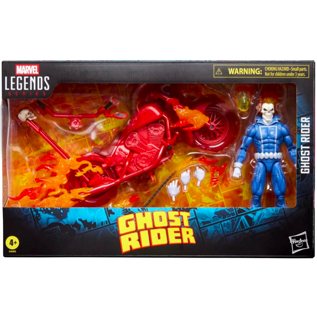 ハズブロ ゴーストライダー マーベルレジェンド 6インチ アクションフィギュア デラックスパック ジョニー・ブレイズ & ヘルサイクル