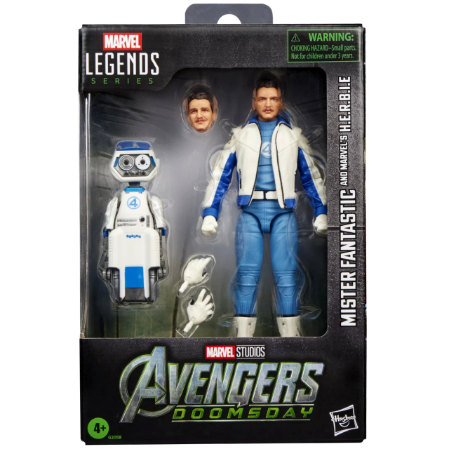 ハズブロ アベンジャーズ / ドゥームズデイ マーベルレジェンド 6インチ アクションフィギュア ミスター・ファンタスティック with ハービー