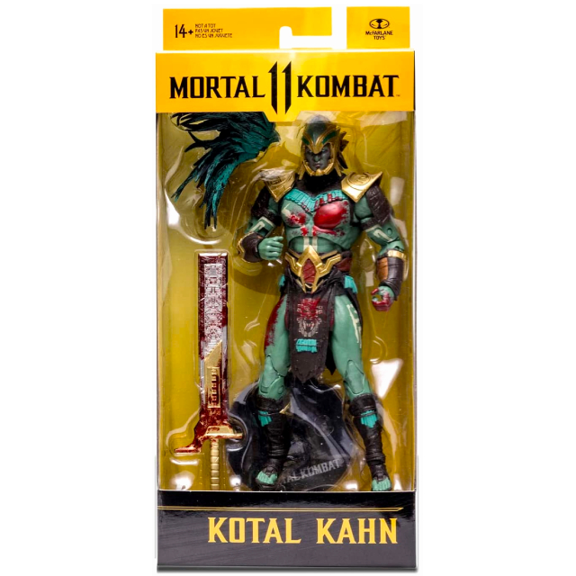 モータルコンバット11 マクファーレントイズ 7インチ アクションフィギュア コータル・カーン (ブラッディ バリアント)