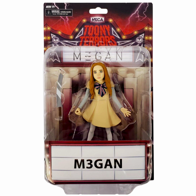 本物品質の M3GAN アクション トゥーニー・テラーズ ネカ ミーガン アメコミ