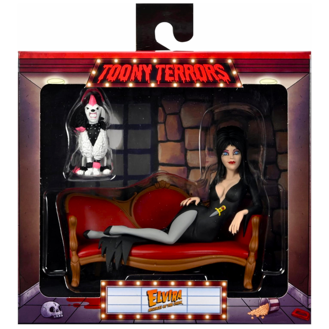 ELVIRA エルヴァイラ ネカ トゥーニー・テラーズ アクションフィギュア デラックスパック エルヴァイラ / カサンドラ・ピーターソン