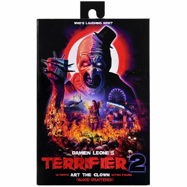 TERRIFIER テリファー：終わらない惨劇 ネカ 7インチ アルティメット アクションフィギュア アート・ザ・クラウン (ブラッド・スプラッター バージョン)