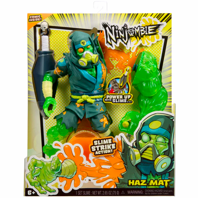 NINJOMBIE ニンジョンビ 7インチ “スライム・ストライク” アクションフィギュア ハズマット