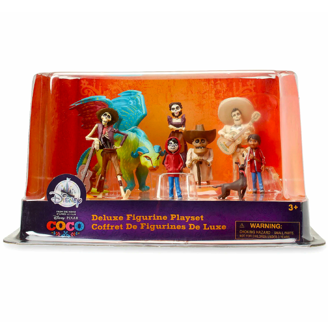 ディズニー ピクサー リメンバー ミー Usディズニーストア限定 デラックス Pvc フィギュアセット ミゲル ヘクター エルネスト デラクルス ママ イメルダ チチャロン ダンテ ペピータ