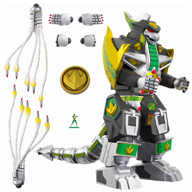 パワーレンジャー スーパー7 アルティメッツ! 9インチ アルティメット アクションフィギュア 『マイティ・モーフィン』 ドラゴンゾード 【パッケージなし品】