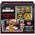 FNAF ファイブ・ナイツ・アット・フレディーズ ファンコ スナップス! スナップ&スワップ フィギュア プレイセット ゴールデン・フレディ with ステージ 【パッケージダメージあり】