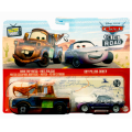 ディズニー ピクサー カーズ・オン・ザ・ロード 2022 マテル 1/55スケール ダイキャスト ミニカー 2パック ロード・トリップ メーター & ケイ・ピラー