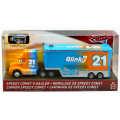 ディズニー ピクサー カーズ 2018 マテル 1/55スケール ダイキャスト ミニカー レーストラック ブリンカー #21 スピーディー・コメット's ハウラー