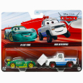 ディズニー ピクサー カーズ 2024 マテル 1/55スケール ダイキャスト ミニカー 2パック M・ファスト・フォン & クリス・レブストップスキー