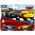 ディズニー ピクサー カーズ 2024 マテル 1/55スケール ダイキャスト ミニカー 2パック GRC グローバル・レーサーズ・カップ ジャクソン・ストーム & ミゲル・カミーノ