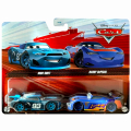 ディズニー ピクサー カーズ 2025 マテル 1/55スケール ダイキャスト ミニカー 2パック ニック・シフト No.93 & バリー・ディペダル No.64