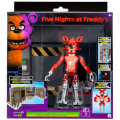 FNAF ファイブ・ナイツ・アット・フレディーズ ジャズウェア ジャンプ・スケアー 5インチ アクションフィギュア プレイセット クラシック フォクシー with オフィス 【パッケージダメージあり】