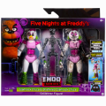FNAF ファイブ・ナイツ・アット・フレディーズ ジャズウェア エンド・シリーズ 6インチ アクションフィギュア グラムロック・チカ & シャッタード グラムロック・チカ