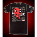 マーベルコミックス ファンコ ポップ! ティーズ デッドプール トゥー・ガンズ・ダイブ Tシャツ <Sサイズ>