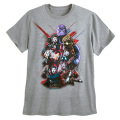 マーベルコミックス USディズニーストア限定 アベンジャーズ / インフィニティ・ウォー スクリーンアート グレー Tシャツ