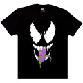 マーベルコミックス ヴェノム フェイス ブラック Tシャツ