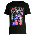マーベルコミックス ヴェノム パープル・スモーク ブラック Tシャツ