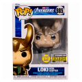 マーベル・スタジオ アベンジャーズ エンターテインメントアース限定 ファンコ ポップ! ビニールフィギュア #985 ロキ (グローインザダーク バリアント)