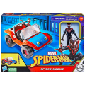 マーベルコミックス スパイダーマン 6インチ アクションフィギュア ビークルセット マイルス・モラレス with スパイダーモービル