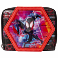 スパイダーマン：アクロス・ザ・スパイダーバース ラウンジフライ レンチキュラー ジップ・アラウンド ウォレット 財布 マイルス・モラレス & スパイダー・グウェン