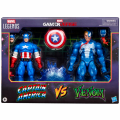ハズブロ マーベル・ゲーマーバース マーベルレジェンド 6インチ アクションフィギュア 2パック キャプテン・アメリカ vs ヴェノム