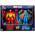 ハズブロ マーベル・ゲーマーバース マーベルレジェンド 6インチ アクションフィギュア 2パック アイアンマン vs スパイラル