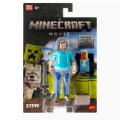 マインクラフト・ザ・ムービー マテル 4インチ アクションフィギュア スティーブ