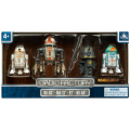 スター・ウォーズ / ザ・マンダロリアン 2022 USディズニーパーク限定 ドロイドファクトリー 3.75インチ ベーシックフィギュア 4パック R6-D3 & MA-13 & R1 & N0-AH