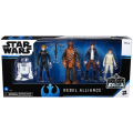 ハズブロ スター・ウォーズ セレブレート・サーガ 3.75インチ ベーシックフィギュア 5パック レベル・アライアンス (ルーク・スカイウォーカー & プリンセス レイア & ハン・ソロ & チューバッカ & R2-D2)