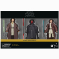 ハズブロ スター・ウォーズ ブラックシリーズ 6インチ アクションフィギュア 3パック 『ファントム・メナス』 クワイ＝ガン・ジン & オビ＝ワン・ケノービ & ダース・モール 【パッケージダメージあり】