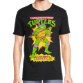 ティーンエイジ・ミュータント・ニンジャ・タートルズ オリジナルシリーズ ドナテロ ブラック Tシャツ