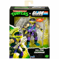 ティーンエイジ・ミュータント・ニンジャ・タートルズ x G.I.ジョー コラボシリーズ プレイメイツ 4.5インチ ベーシックフィギュア ドナテロ x ダイヤルトーン